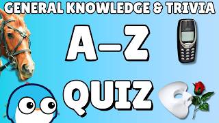 iShoya Reacts To A-Z General Knowledge & Trivia Quiz, 26 Questions Answers are in alphabetical order