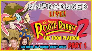 Roger Rabbit 2: Toon Platoon Part 1 of 2 | UNPRODUCED LIVE! | Lowcarbcomedy