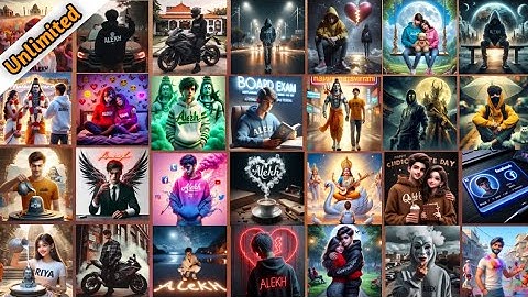 100+ Prompts for bing Ai image creator | How to Create 3D Images With Name photo editing