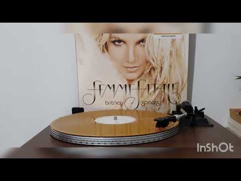 Britney Spears Femme Fatale Vinil Vinyl Lp Gold Youtube