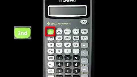 TI-30Xa calculator: Introduction