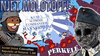 Njet Molotoff! Mannerheim Defending Against Soviet Horde in Different Winter War! [Führerreich]