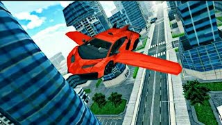 لعبة محاكاة قيادة السيارة الطائرة للأندرويد | Flying car driving simulation game for Android screenshot 4