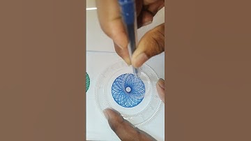 How many circles were drawn ? #spirograph #2024 #shorts