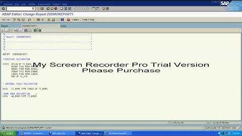 Classical Reporting#Sap Abap#Sharma#Parmod