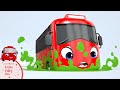 Buster's Stuck in the Green Slimy Puddle | Little Baby Bus | Kids Cartoons | Children's Stories