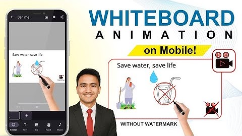 How to Make Whiteboard Animation Video on Mobile | Benime App Tutorial 2025