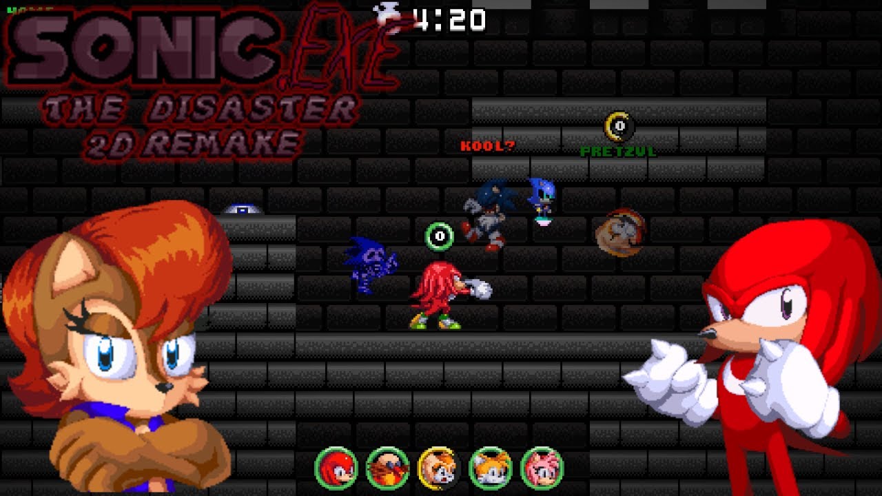 Sonic.exe The Disaster 2D Remake Test Memes  OST DAMSEL IN DISTRESS (Outcome Memories) - Gameplay