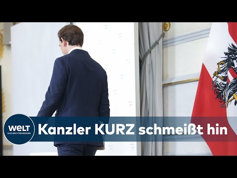 PAUKENSCHLAG: Österreichs Kanzler Sebastian Kurz tritt nach Korruptionsvorwürfen ab | WELT Dokument