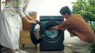 Introducing the new Toshiba T21 Front Load Washing Machine #toshiba #frontloadwashingmachine
