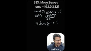 Move Zeroes to End #java #short #twopointer  #computerscience #computerprogramming #coding #trending