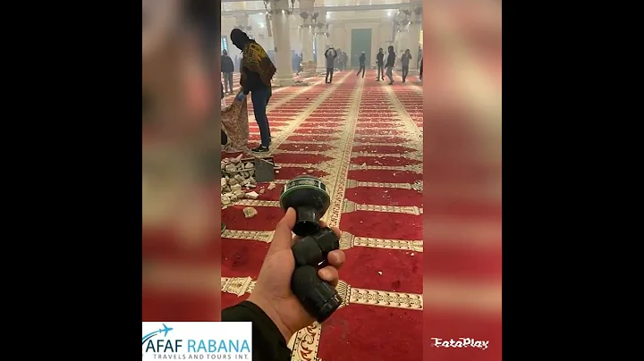 Masjid Al-Aqsa right now, under attack during the ...