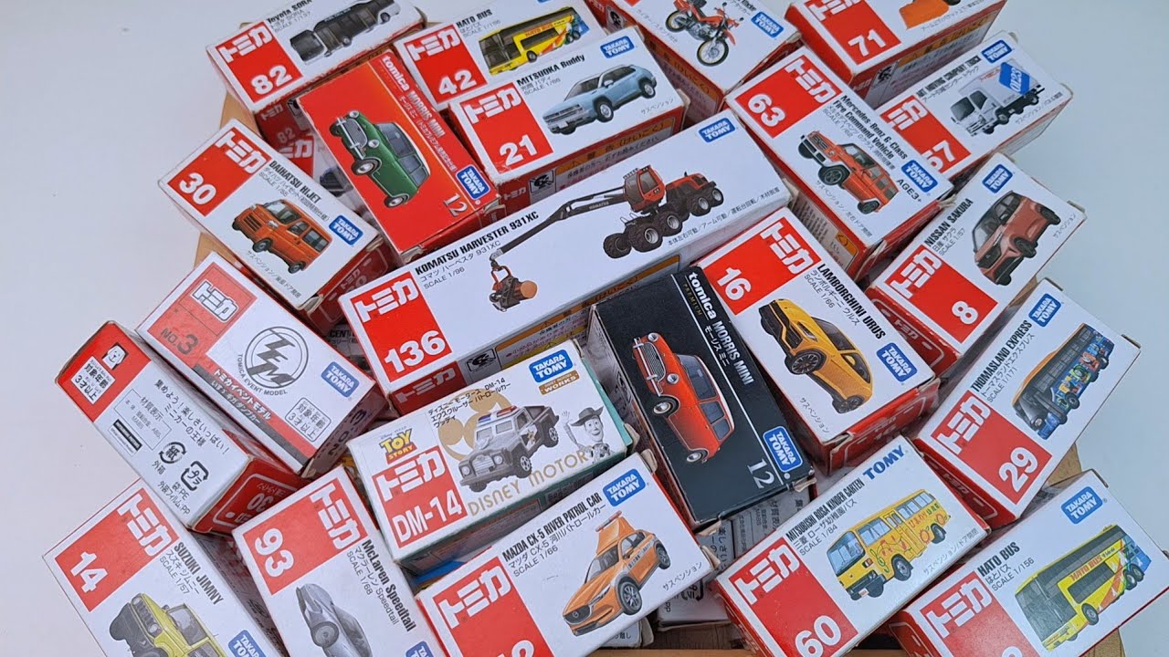 未開封 トミカ ミニカー コレクション 29台まとめ TOMICA YouTube