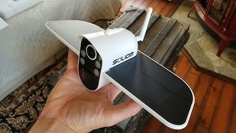 Soliom S100 Solar Powered Camera With Color Night Review - What Can It Do?