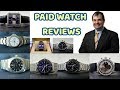 PAID WATCH REVIEWS - 10 piece collection with 50% Rolex holding - MA5