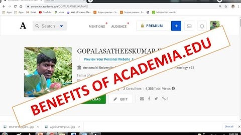 How to create account in academia.edu | benefits of academia.edu account | academia.edu review tamil