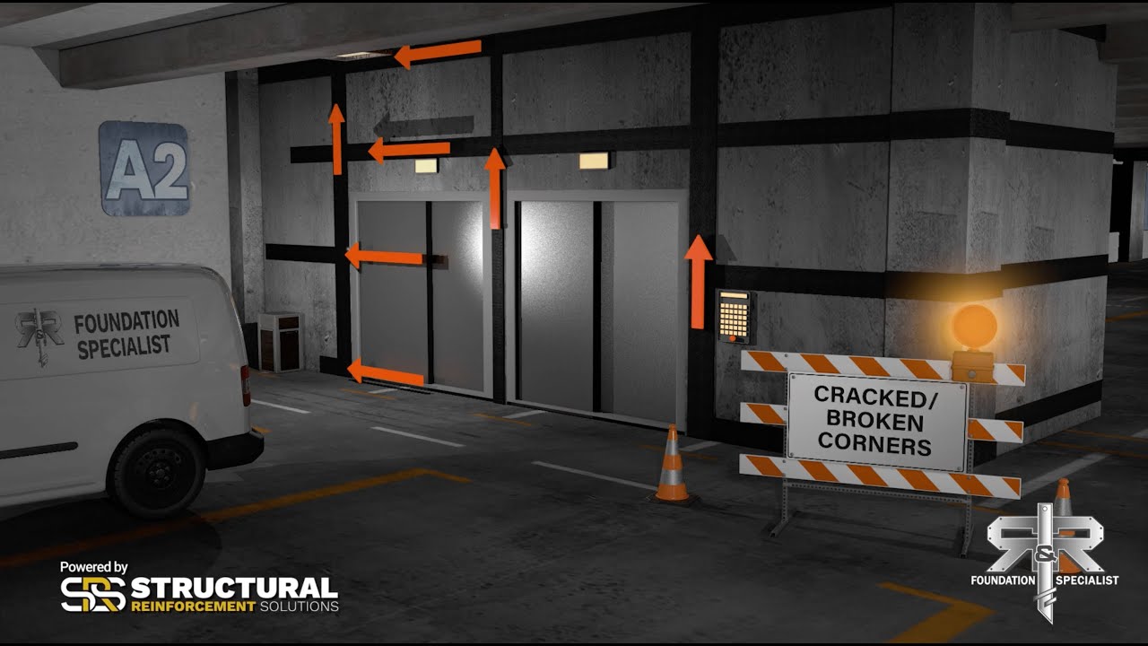 Carbon Fiber Strengthening Systems | Commercial Foundation Repair - YouTube