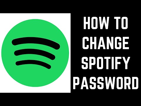 Paano Palitan ang Spotify Password