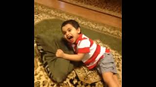 Kid Slapped By Fly Swatter With Green Screan Meme