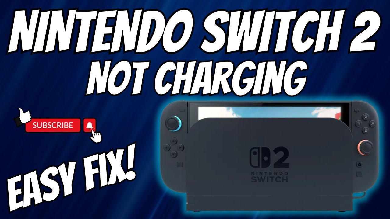 Nintendo Switch 2 Won't Charge? Easy DIY Fix That Works (January 2026)