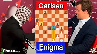 Rey Enigma Sacrifica La Torre A Magnus Carlsen