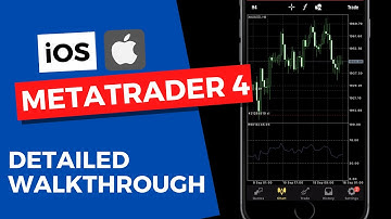 How To Use MetaTrader 4 Tutorial For Beginners | Basic Forex Trading From Your iPhone | MT4 Tutorial