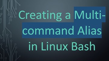 Creating a Multi-command Alias in Linux Bash