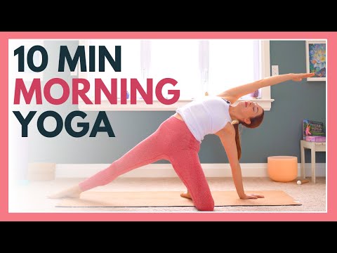 10 min Morning Yoga Stretch to Wake Up - ALL LEVELS NO PROPS