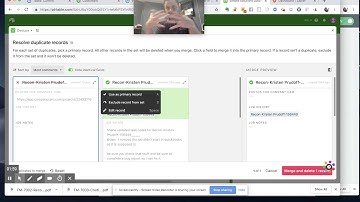 How to handle duplicate records in airtable (Deduplicate records in airtable)