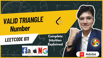 Valid Triangle Number | LeetCode 611 | Trick Explained