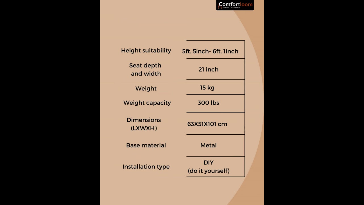 Comfortloom Leather Office Executive Chair (DRG271)