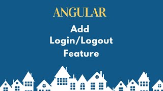 Add Login Logout Functionality