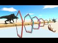 Who Can Run Through Deadly Circles - Animal Revolt Battle Simulator