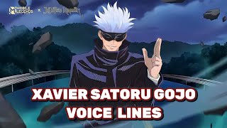 Xavier Gojo Satoru Voice Lines And Quotes Jujutsu Kaisen Skin