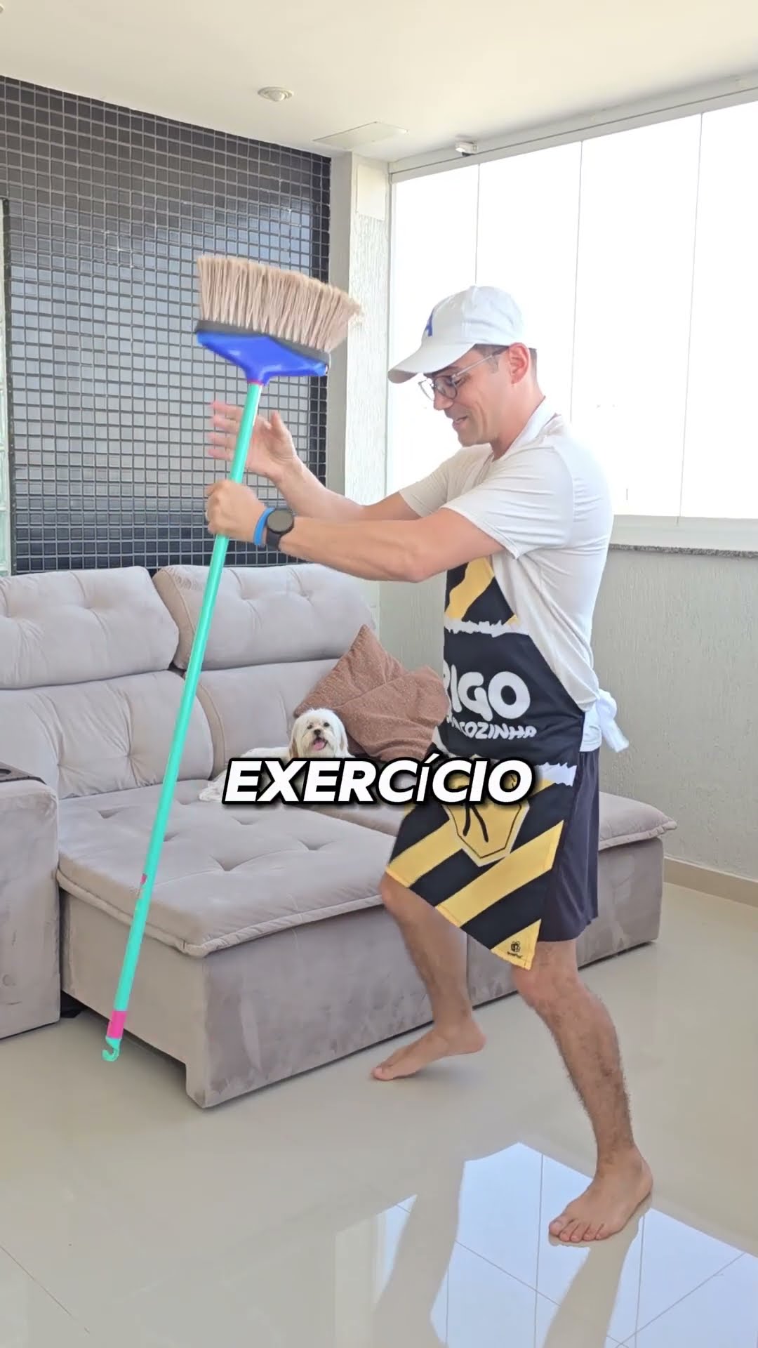 Isso aqui é melhor do que corrida! ?
