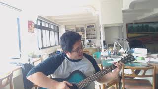 吉他的 C G D A E E-Minor on the Guitar
