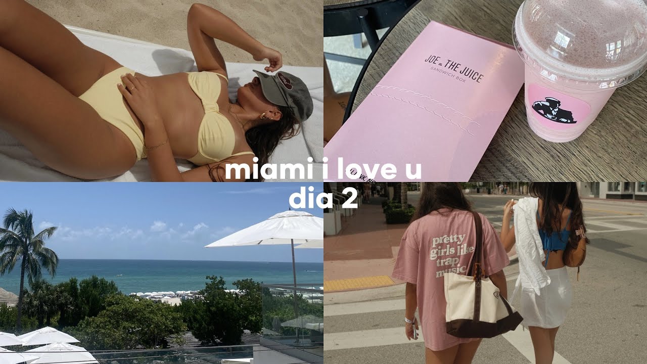 miami dia 2: praia, comidas e lojinhas