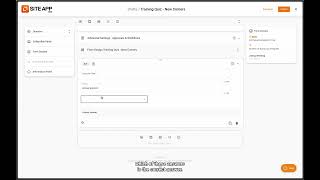 Creating an Induction/Training Workflow | Site App Pro Tutorial