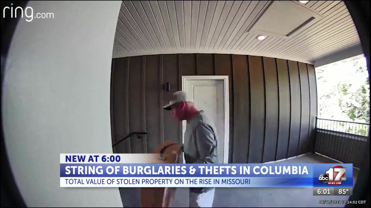 String of Burglaries and Thefts In Columbia - YouTube