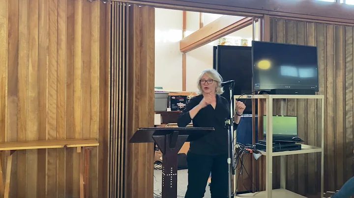 MargaretHansen speaks at "Remembering June Hansen"