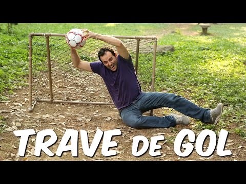 Minigol de PVC (TRAVE DE GOL CASEIRA)