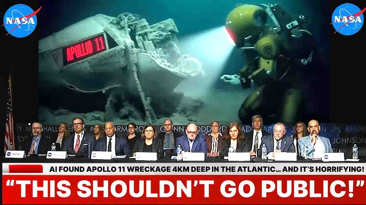 Underwater AI Drone Found Apollo 11 Wreckage 4km Deep in the Atlantic ...