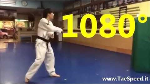 Taekwondo - 1080 degree kick toturial