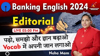 Banking English Class 2024 by Neha Mam #competitionwarriors  #banking #bankingenglish