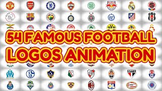 Football logos animation