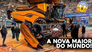 A NOVA MAIOR COLHEITADEIRA FUTURISTA DO MUNDO - CR11 NEW HOLLAND!