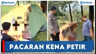 Detik detik Sejoli Bermesraan di Tenda Camping Tersambar Petir, 1 Korban Jiwa