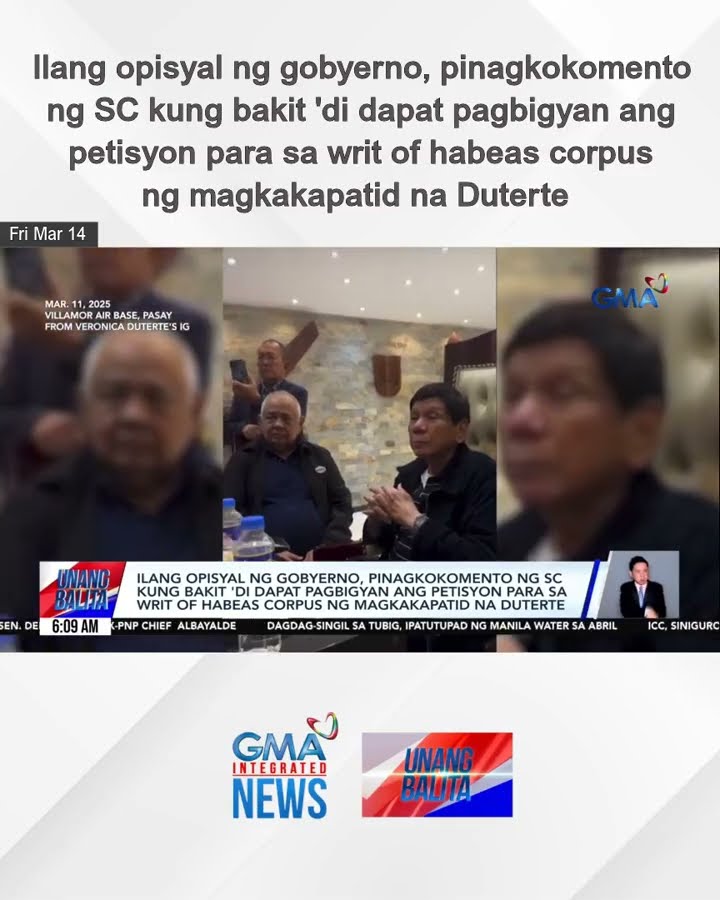 Ilang opisyal ng gobyerno, pinagkokomento ng SC kung bakit 'di dapat pagbigyan... | Unang Balita
