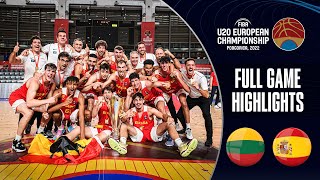 Lithuania - Spain | Basketball Highlights - Final