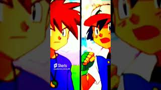 Ash Charizard🔥 vs Gary Blastoise🌊😈😈 ll pokemon battle #shorts #pokemonamv #pokemonbattle #song #love